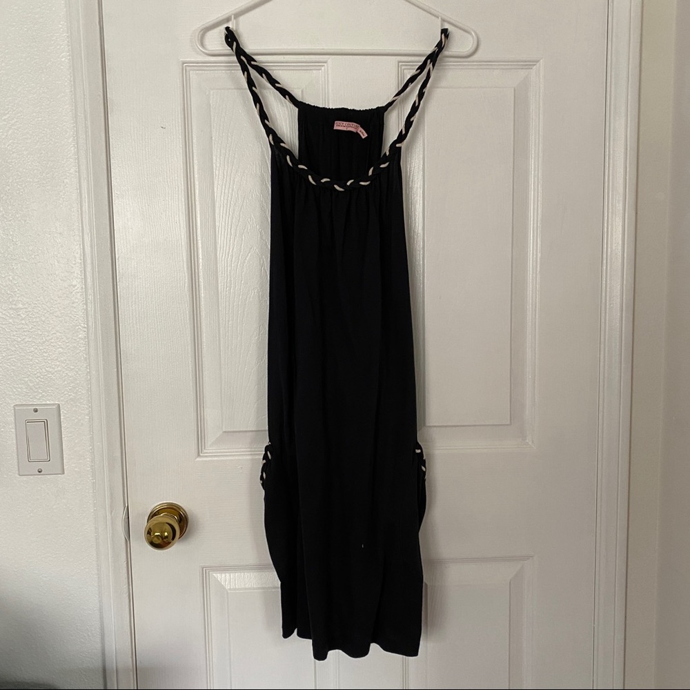 Juicy Couture - Black dress with gold rope detailing